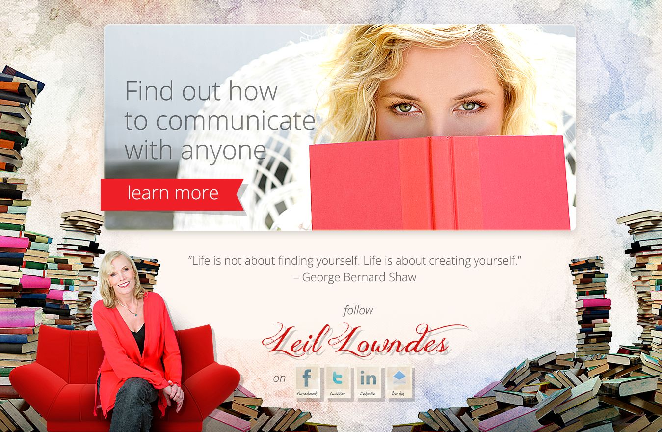 Leil Lowndes Author Leil Lowndes Speaker Leil Lowndes Motivational